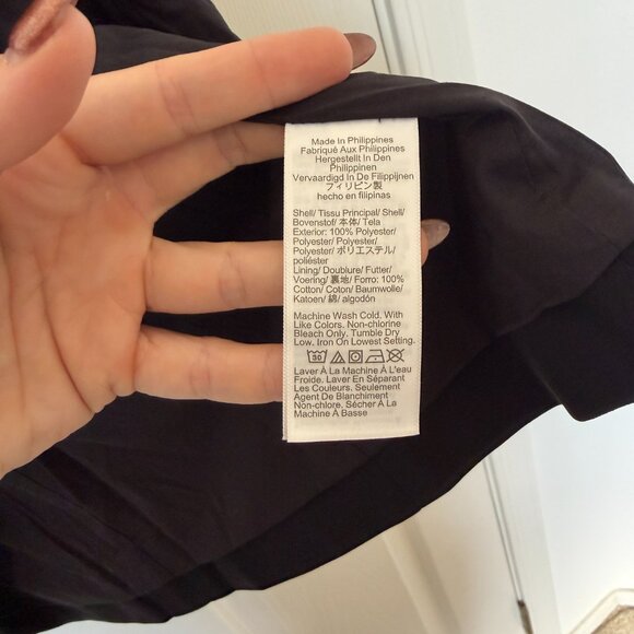 Madewell Cutaway Long Vest - NWT (4, Black) - Picture 11 of 12